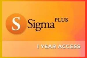 Sigma Plus Digital License Activation for - 1 Months